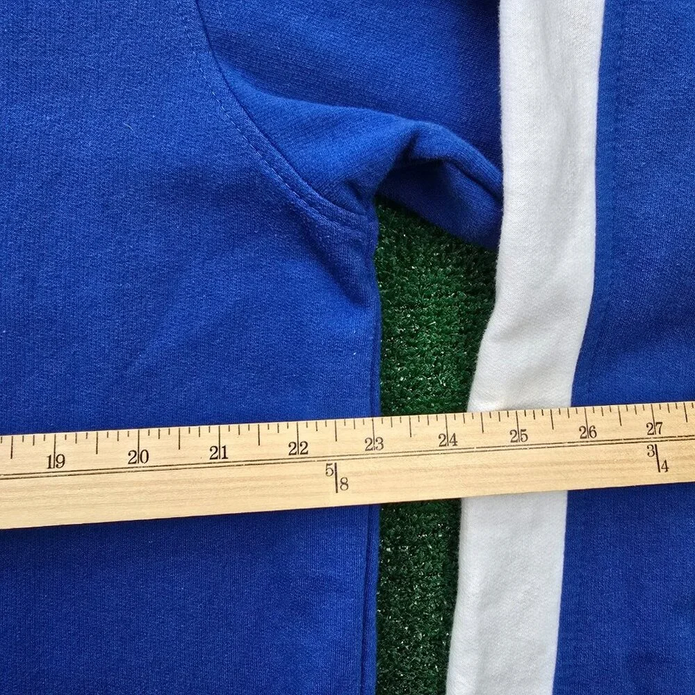 Indianapolis Colts Sweatshirt Mens Large Blue Full Zip‎ Fleece NFL Football